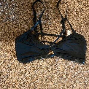 Urban outfitters straps black bralette